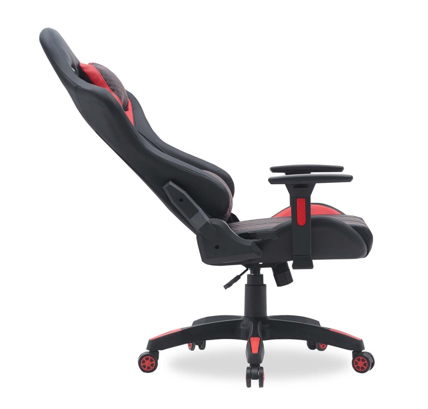 Chaise de jeu ergonomique Hawk 27,5" - Noir et rouge | Fauteuil de jeu ergonomique Hawk de 27,5 po - noir et rouge