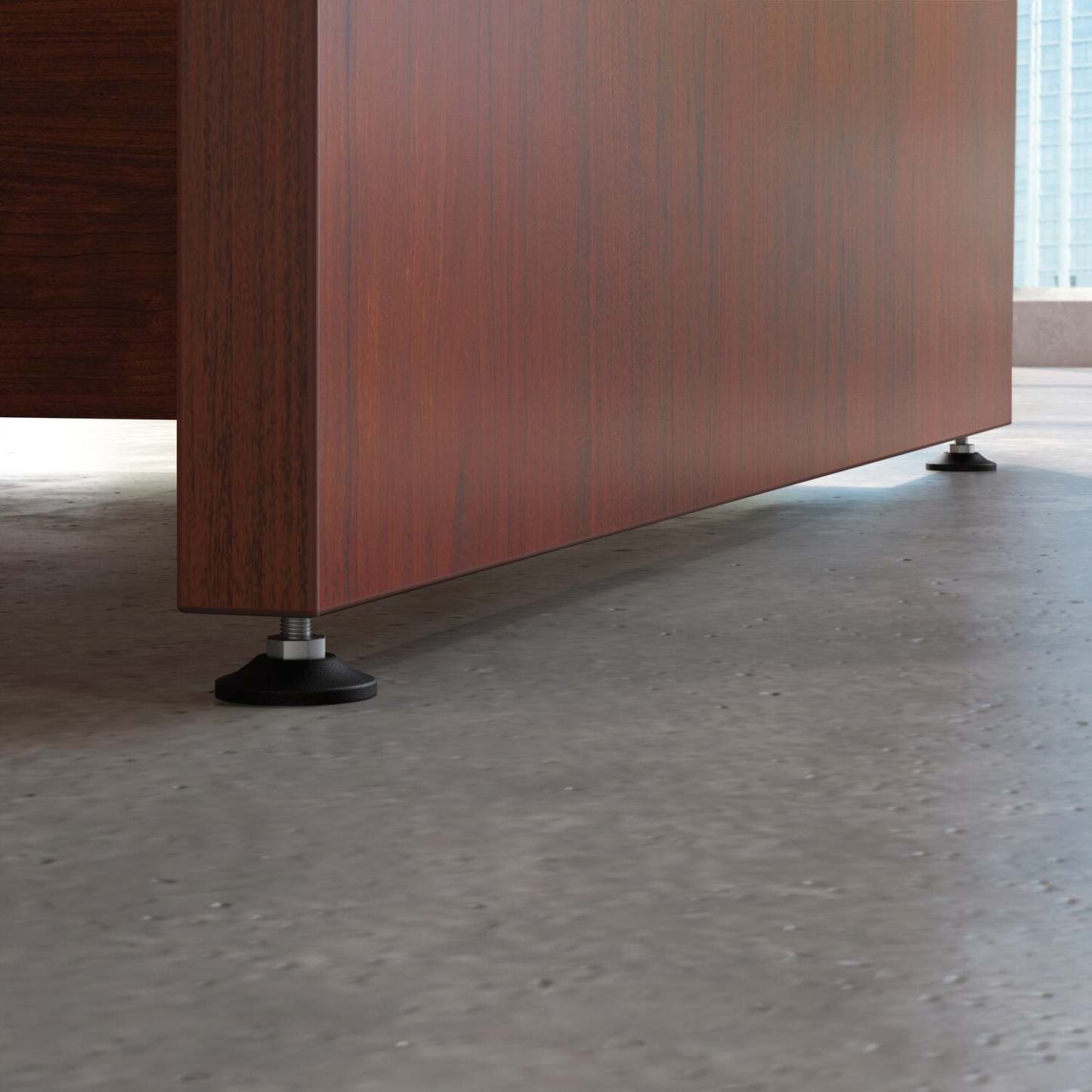 Affirm 59.06 Commercial Grade Office Desk - Cerisier classique|Bureau Affirm de 59,06 po de qualité commerciale - cerisier classique