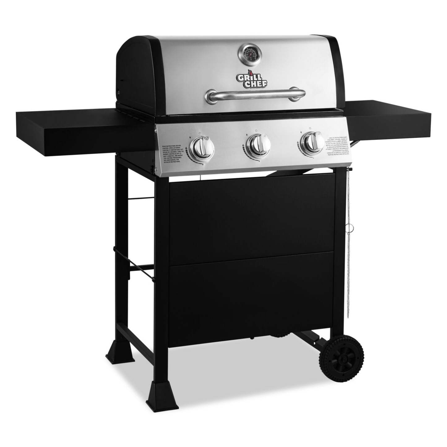 Barbecue au gaz propane Grill Chef de 36 000 BTU - GCB371SNP | Barbecue à gaz propane Grill Chef de 36 000 BTU - GCB371SNP | GCB371SN