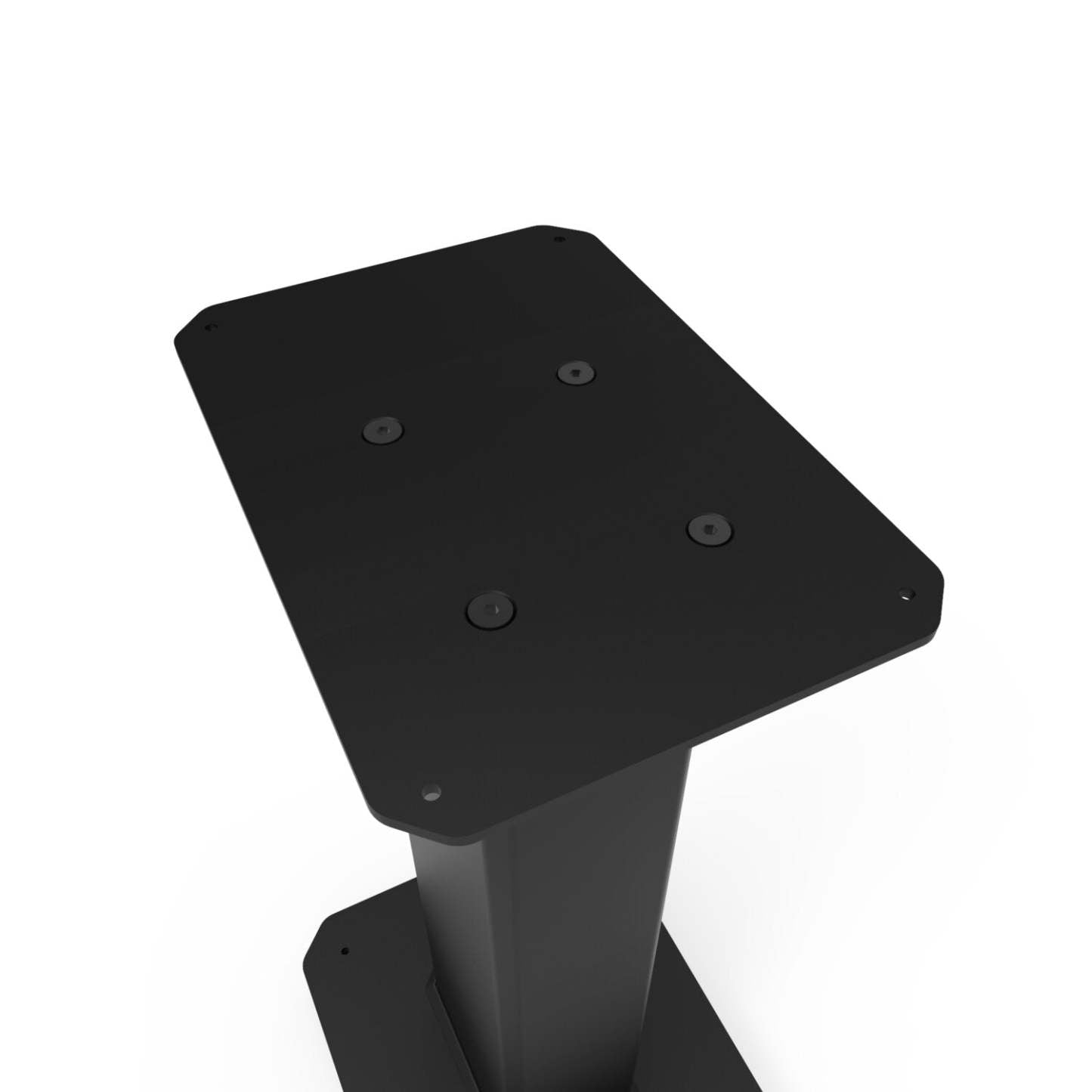 Kanto Living 22 SX Supports de sol pour enceintes à remplir - SX22 | Socles de plancher creux pour haut-parleur Kanto Living SX de 22 po - SX22 | SX22BLSS