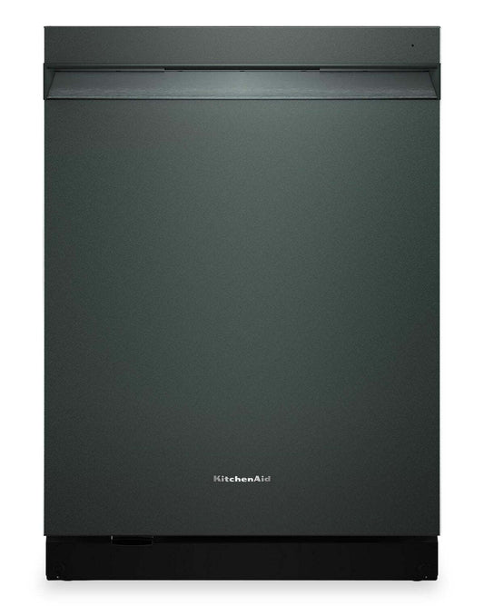 Lave-vaisselle KitchenAid de 24 po et de 44 dBA avec troisième panier 360° Max JetsMC - genièvre - KDPS724SJP