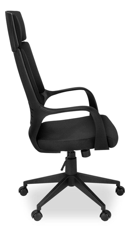 Hayes 25 Executive Office Chair - Noir | Fauteuil président Hayes de 25 po - noir