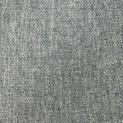 Causeuse Valley de 67,7 po en tissu avec base et pattes en hévéa - grise