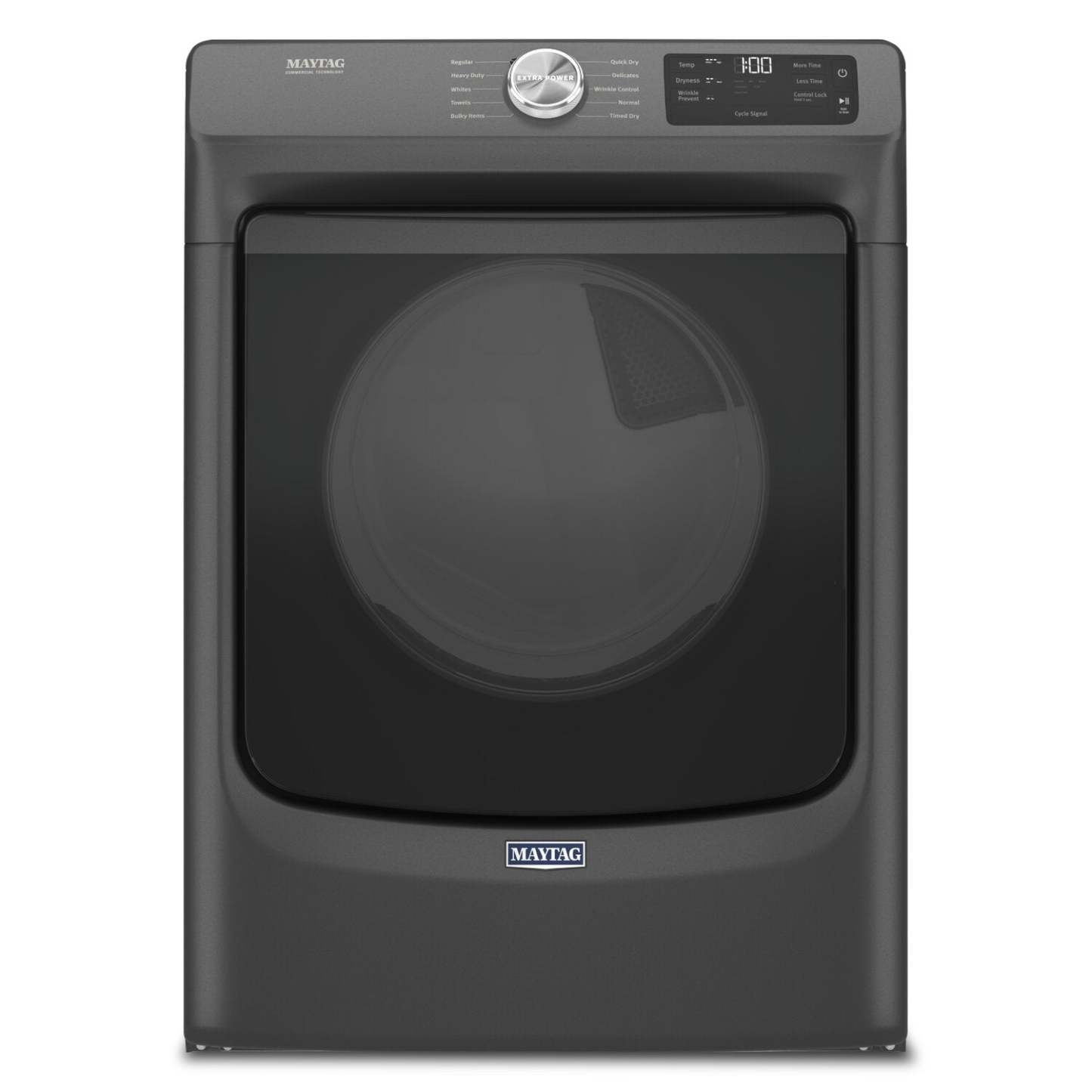 Sécheuse électrique Maytag de 7,3 pi³ - volcan noir - superposable - YMED5630MBK