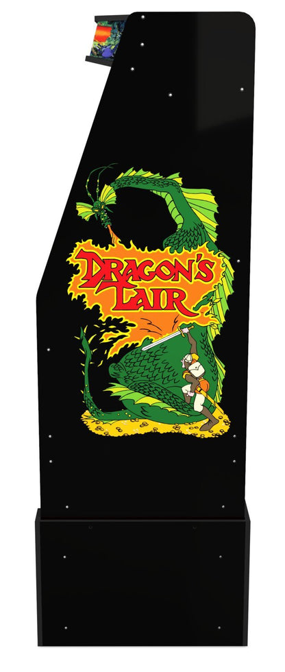 Arcade1Up Dragon's Lair® Arcade Cabinet avec Riser | Borne d'arcade Dragon's LairMD de Arcade1Up avec plateforme | DRAGONLR