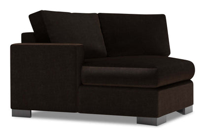 Sofa Lab Track LAF Cuddler - Luxury Chocolate | Fauteuil Cuddler de gauche Track de la collection Sofa Lab - Luxury Chocolate | TR873293