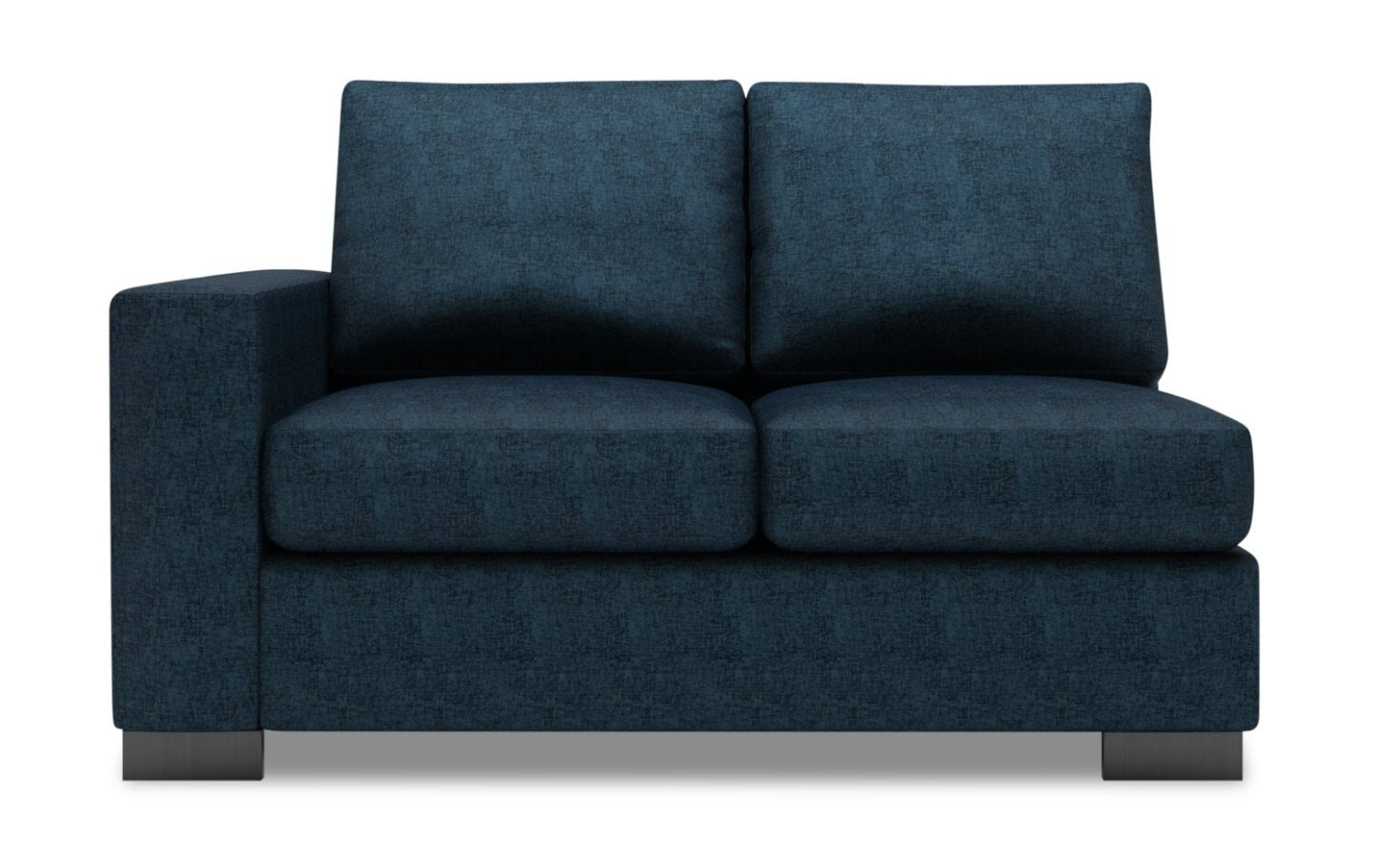 Sofa Lab Track LAF Loveseat - Luxury Indigo | Causeuse de gauche Track de la collection Sofa Lab - Luxury Indigo | TR233193