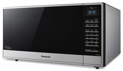 Panasonic 1,6 Cu. Fort. Micro-ondes de comptoir de 1 200 W avec inverseur cyclonique - NNST785SC | Quatre à micro-ondes de comptoir Panasonic de 1,6 pi3 avec une puissance de 1200 W et la technologie InverterMC cyclonique - NNST785SC | NNST785C