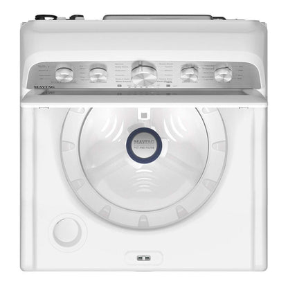Laveuse Maytag à chargement par le haut de 5,4 pi3 avec agitateur et option Animal Pet Pro - blanche - MTW5605RW