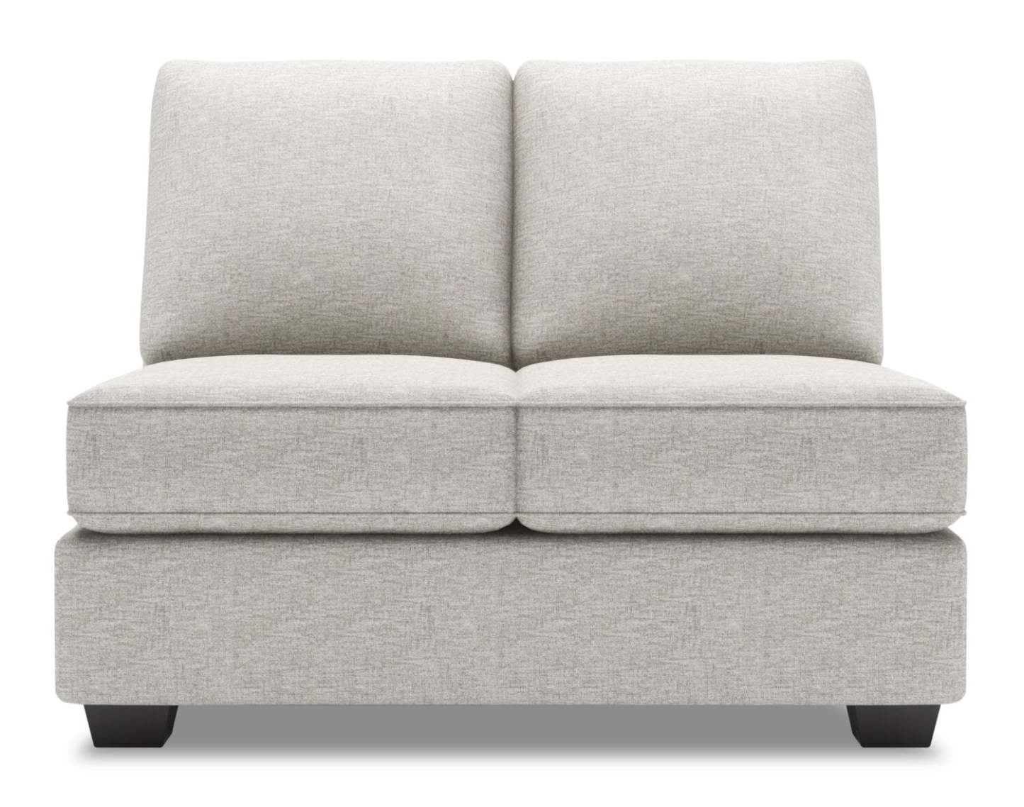 Sofa Lab Roll Causeuse sans accoudoirs - Luxe Argent | Causeuse sans accoudoirs Roll de la collection Sofa Lab - Luxe Argent | RO252793