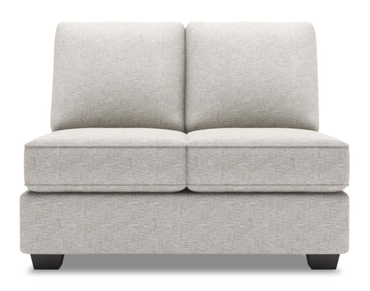 Sofa Lab Roll Causeuse sans accoudoirs - Luxe Argent | Causeuse sans accoudoirs Roll de la collection Sofa Lab - Luxe Argent | RO252793