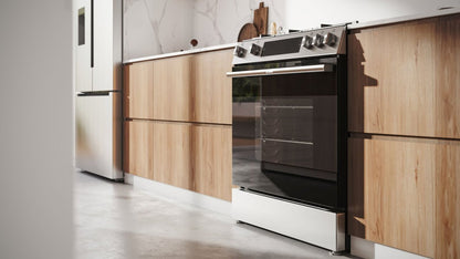 Bosch 30 5.8 Cu. Ft. 100 Series Gas Range with Rapid Preheat and Air Fry - Stainless Steel - HGF1050MUC | Cuisinière à gaz Bosch série 100 de 5,8 pi3 et de 30 po avec préchauffage rapide et friture à air - acier inoxydable - HGF1050MUC | HGF105MC