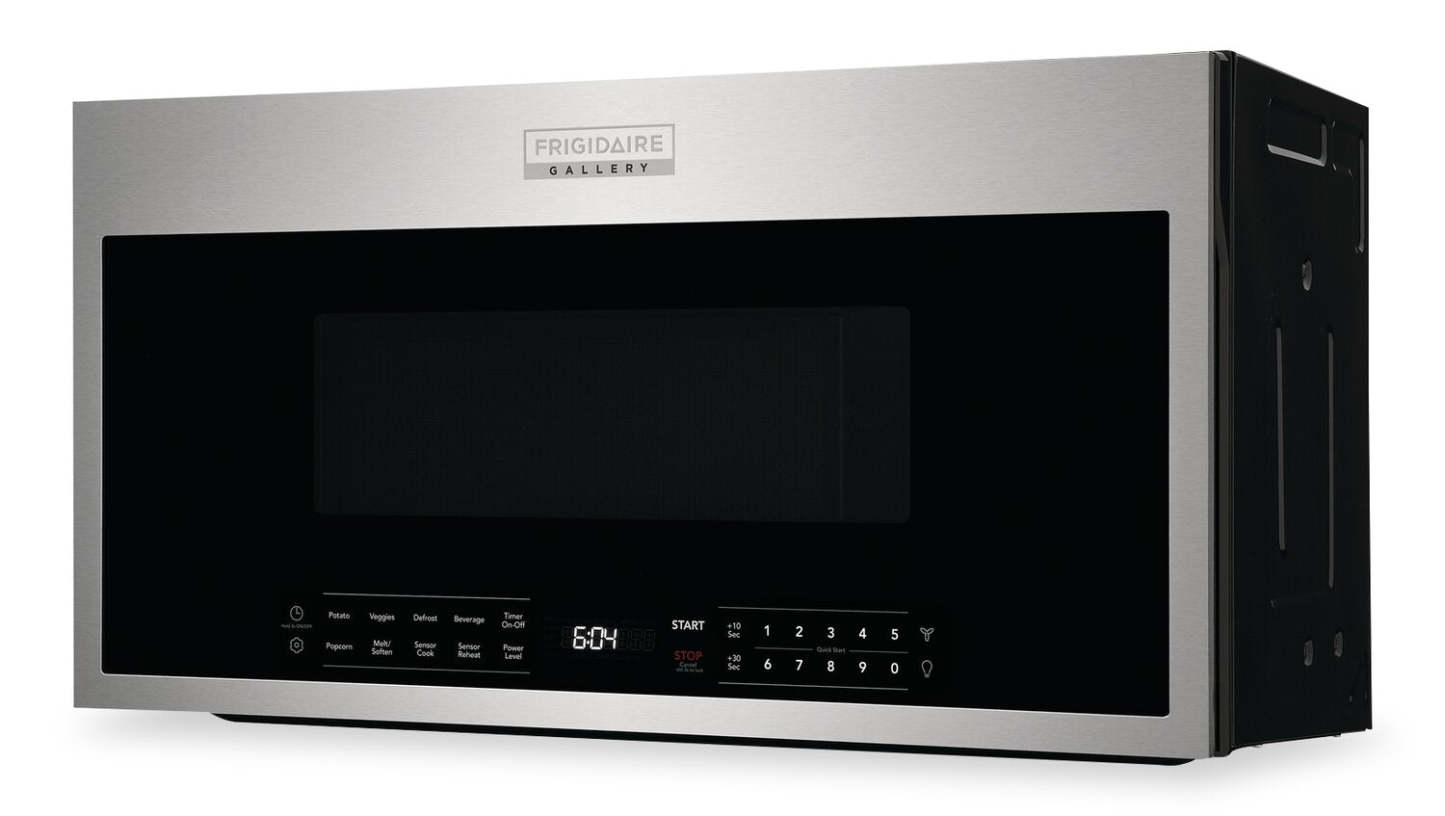 Galerie Frigidaire 1,9 Cu. Fort. Micro-ondes à grande portée avec cuisson par capteur et intercalaire Effortless Clean™… | Four à micro-ondes à hotte intégrée Frigidaire Gallery de 1,9 pi³ avec cuisson par capteur et intérieur…