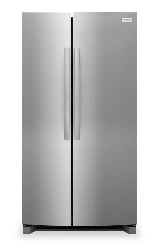 Réfrigérateur Frigidaire Gallery de 26 pi3 et de 36 po à compartiments juxtaposés - acier inoxydable - GRSN2620AF | GRSN26AF