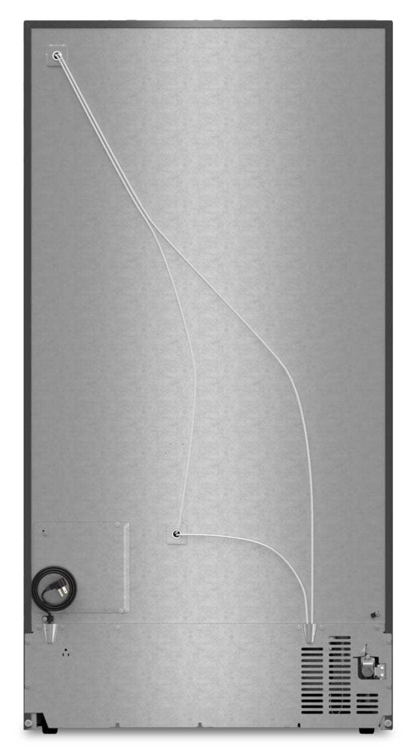 Réfrigérateur Whirlpool de 36 po et de 21 pi³ à compartiments juxtaposés - noir - WRSC5536RB | Whirlpool 36 21 Cu. Ft. Side-by-Side Refrigerator - Black - WRSC5536RB