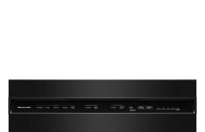 Lave-vaisselle KitchenAid de 24 po et de 47 dBA avec panier à ustensiles sur le troisième niveau - noir - KDFS224SBL