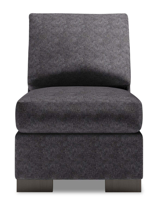Fauteuil sans accoudoirs Track de la collection Sofa Lab - Luxury Charcoal | TR452993