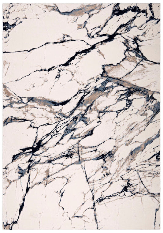 Tapis bleu Rowann – 7'6 x 10'6 | Tapis Rowann bleue - 7 pi 6 po x 10 pi 6 po | ROWANN08