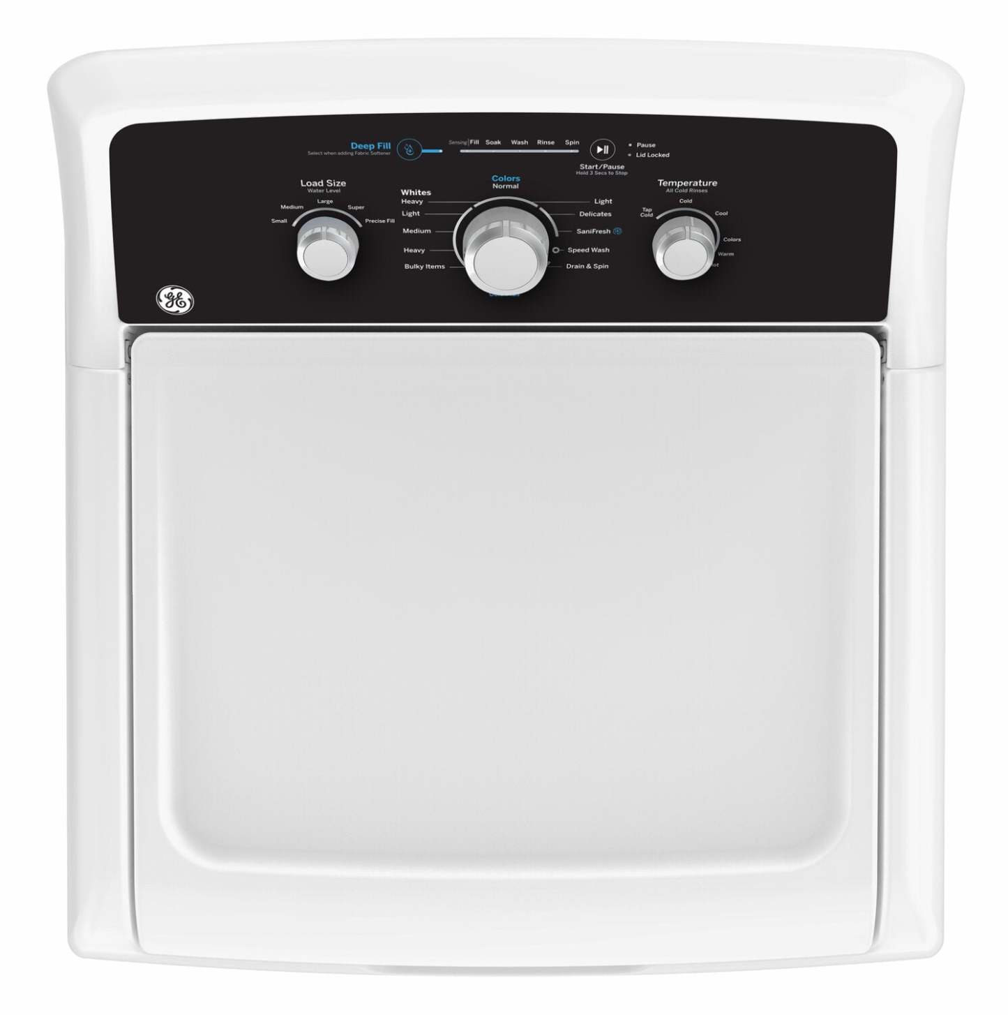 GE 4.4 Cu Ft. Top Load Washer – White - GTW334BMRWS | Laveuse GE à chargement par le haut de 4,4 pi³ - blanche - GTW334BMRWS
