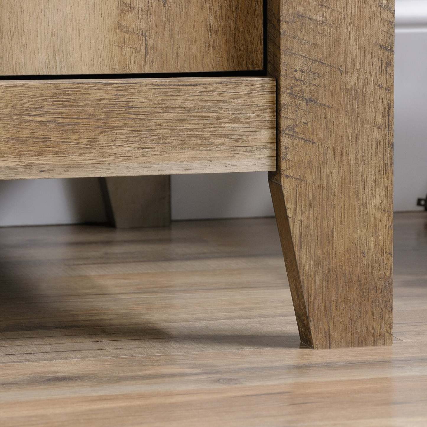 Dakota Pass 53.15 Computer Office Desk with 2-Drawers - Craftsmen Oak|Bureau d'ordinateur Dakota Pass de 53,15 po à 2 tiroirs - chêne artisanal