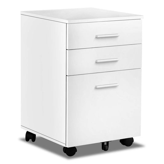 Clayton 15,75 3-Drawer Classeur - Blanc|Classeur Clayton de 15,75 po à 3 tiroirs - blanc