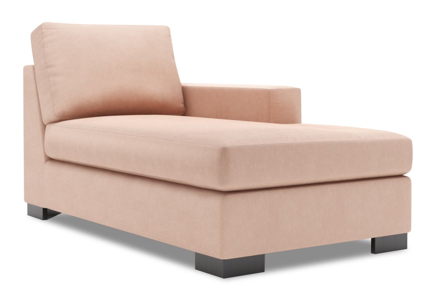 Canapé Lab Track RAF Chaise - Pax Rose | Fauteuil long gauche Track de la collection Sofa Lab - Pax Rose | TR283249