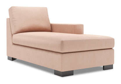 Canapé Lab Track RAF Chaise - Pax Rose | Fauteuil long gauche Track de la collection Sofa Lab - Pax Rose | TR283249