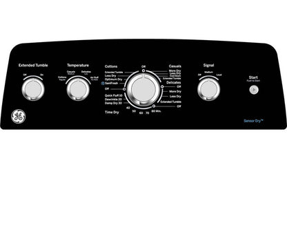 GE 7.2 Cu. Ft. Electric Dryer with SaniFresh Cycle – White - GTD49EBMRWS | Sécheuse électrique GE de 7,2 pi³ avec cycle SaniFresh - blanche - GTD49EBMRWS