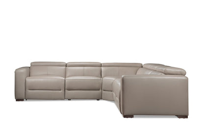 Modella 5-Piece Power Reclining Sectional - Taupe | Canapé sectionnel à inclinaison électrique Modella 5 pièces - taupe | MODEWHS5