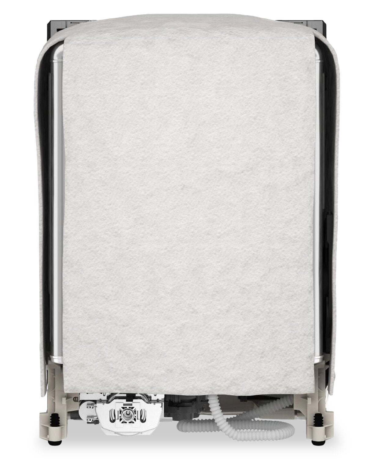 Lave-vaisselle KitchenAid de 24 po et de 44 dBA et troisième panier 360° Max JetsMC - acier inoxydable avec fini PrintShieldMC - KDPS724SPS