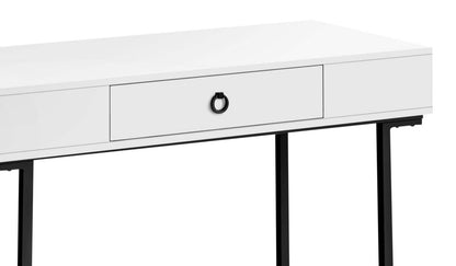 Bureau River 41,75 avec tiroir - Blanc|Bureau River de 41,75 po avec tiroir - blanc