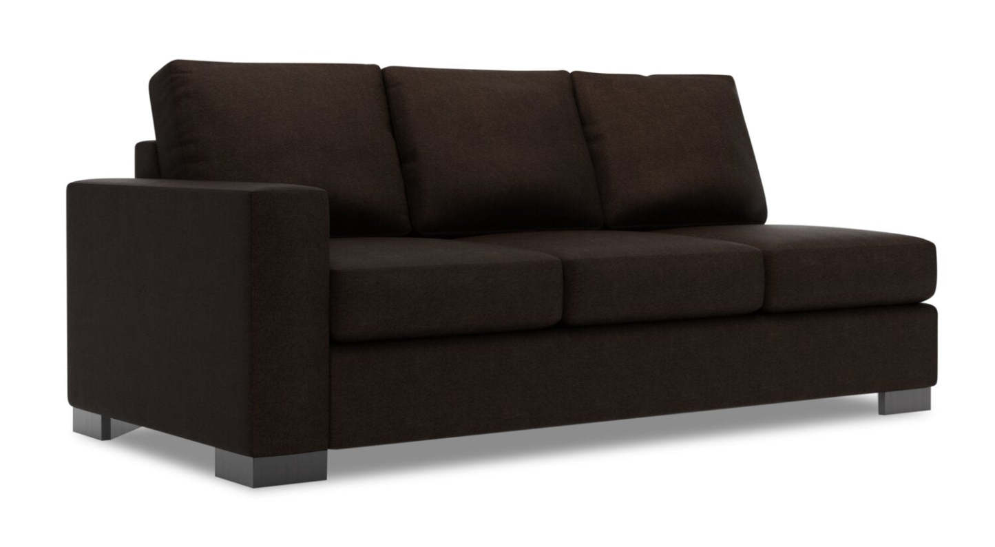 Sofa Lab Track LAF Sofa Bed - Chocolat de Luxe | Sofa-lit de gauche Track de la collection Sofa Lab - Chocolat de Luxe | TR613293