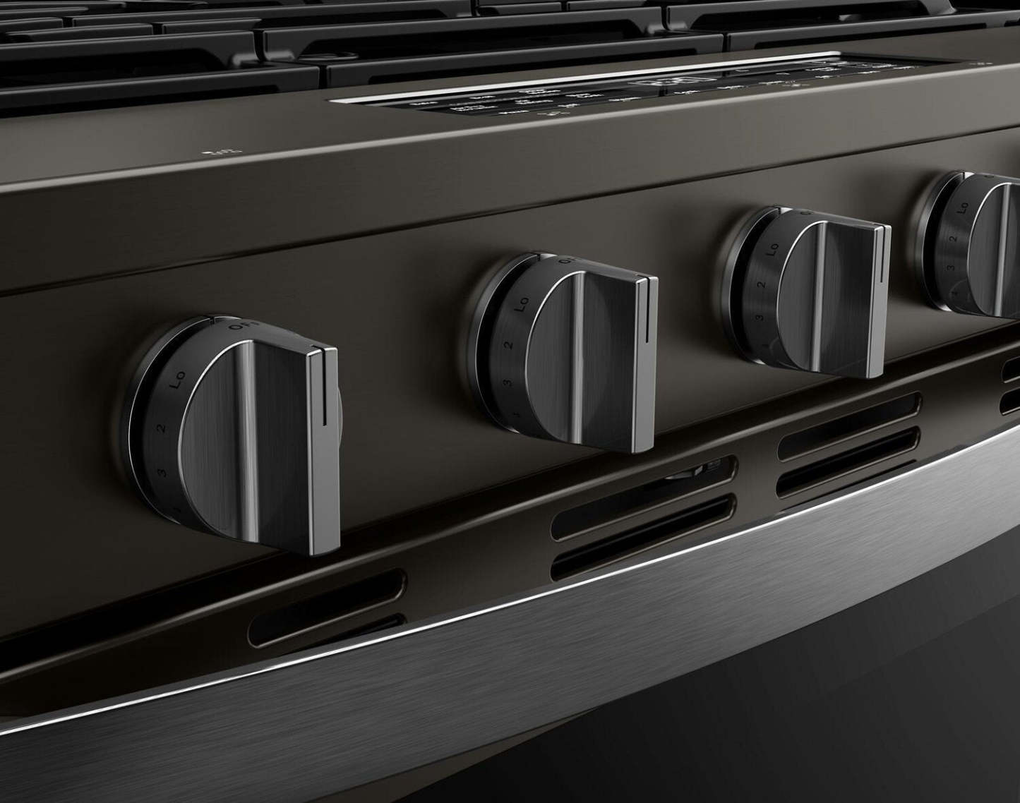 Cuisinière à gaz Whirlpool de 30 po et de 5 pi³ avec cuisson à air - noir sur acier inoxydable - WSGS5030SV | Tourbillon 30 5 Cu. Fort. Cuisinière à gaz avec cuisson à l'air - Noir sur acier inoxydable - WSGS5030SV