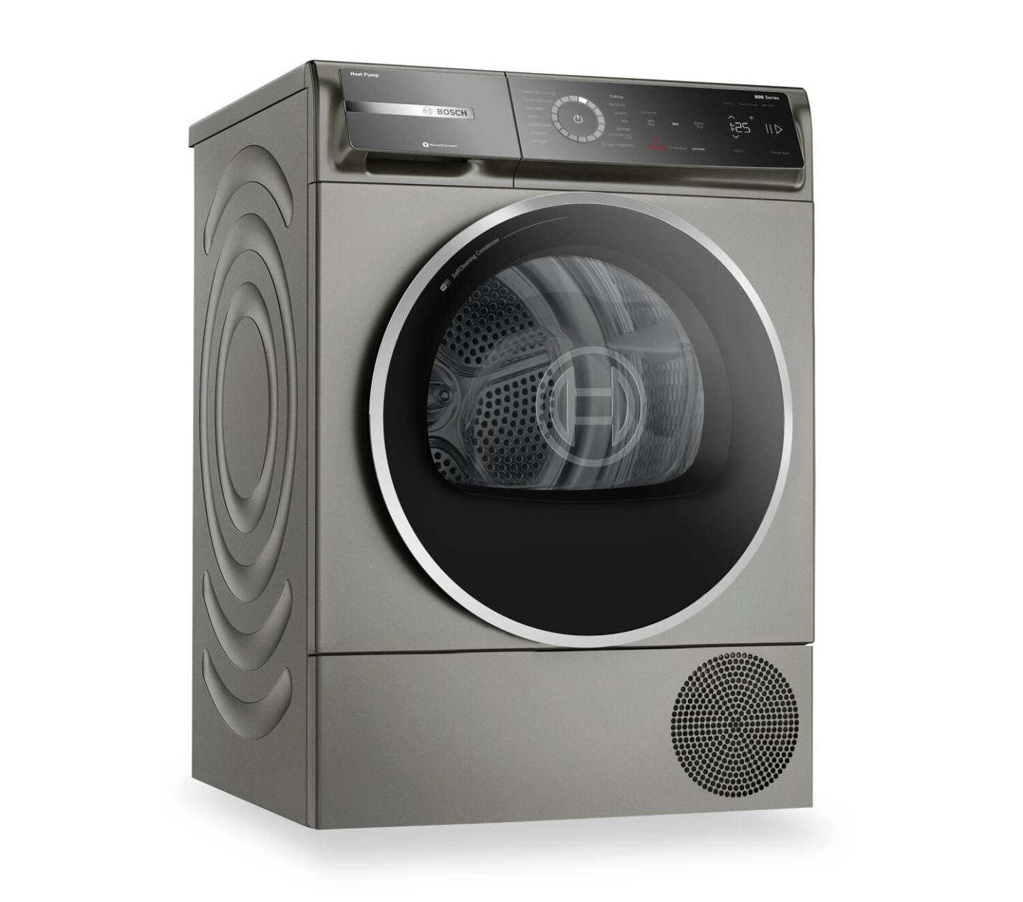 Bosch 800 Series 24 4 Cu. Ft. Sécheuse compacte avec pompe à chaleur et Home Connect® - WQB245AXUC | Sécheuse compacte Bosch de série 800 de 4 pi3 et de 24 po avec pompe à chaleur et Home ConnectMC - WQB245AXUC | WQB245AX