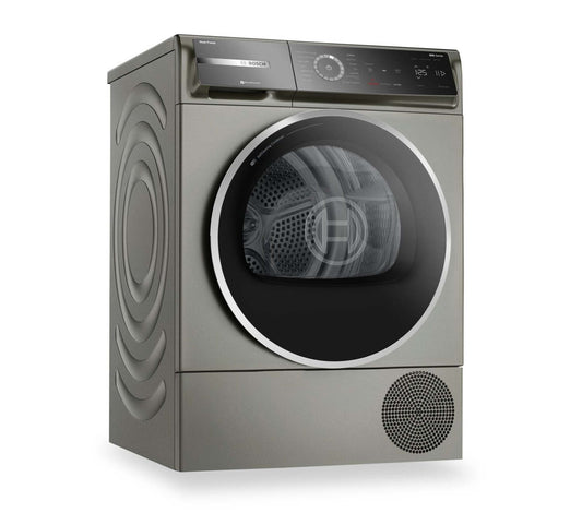 Bosch 800 Series 24 4 Cu. Ft. Sécheuse compacte avec pompe à chaleur et Home Connect® - WQB245AXUC | Sécheuse compacte Bosch de série 800 de 4 pi3 et de 24 po avec pompe à chaleur et Home ConnectMC - WQB245AXUC | WQB245AX