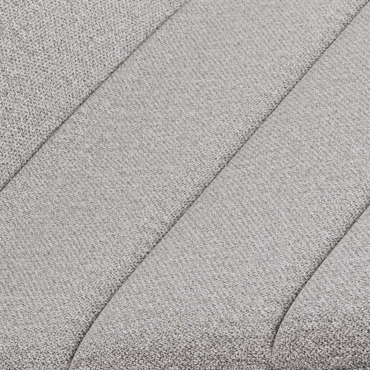 Tabouret à hauteur de comptoir Jovi avec tissu d'apparence lin, bois - gris | Tabouret Jovi de hauteur comptoir en tissu d'apparence lin et en bois - gris