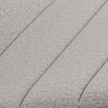 Tabouret à hauteur de comptoir Jovi avec tissu d'apparence lin, bois - gris | Tabouret Jovi de hauteur comptoir en tissu d'apparence lin et en bois - gris