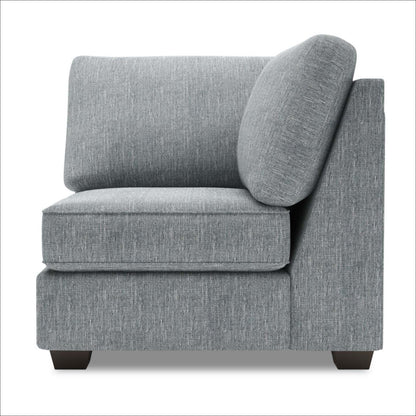 Sofa Lab Roll Square Wedge - Luna Pewter | Fauteuil carré en coin Roll de la collection Sofa Lab - Luna Pewter | RO882291