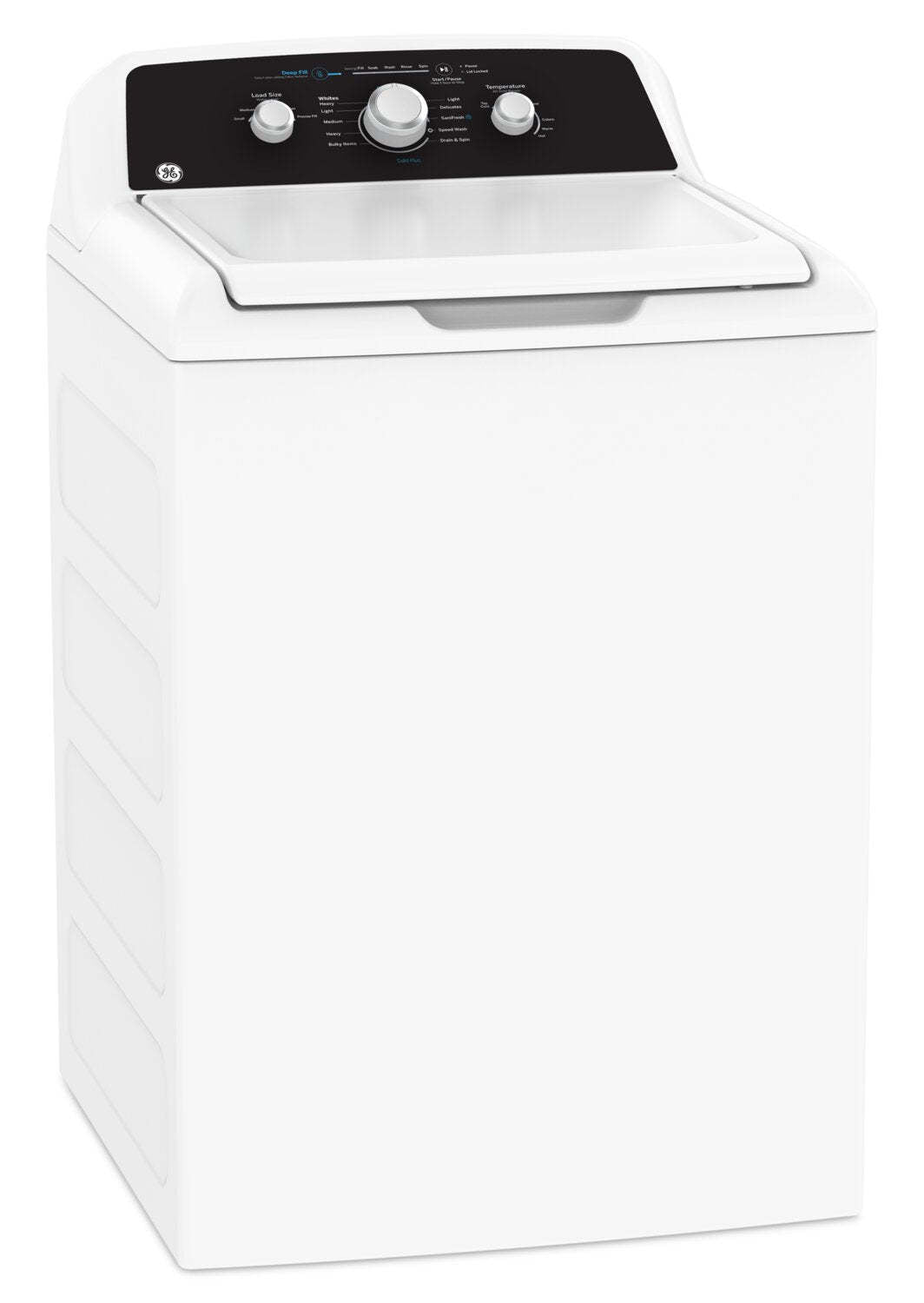 GE 4.4 Cu Ft. Top Load Washer – White - GTW334BMRWS | Laveuse GE à chargement par le haut de 4,4 pi³ - blanche - GTW334BMRWS