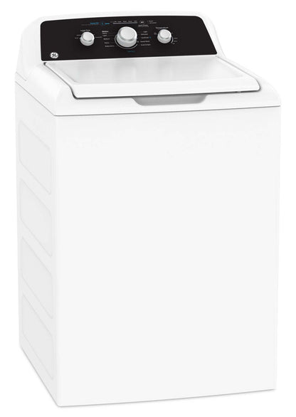 GE 4.4 Cu Ft. Top Load Washer – White - GTW334BMRWS | Laveuse GE à chargement par le haut de 4,4 pi³ - blanche - GTW334BMRWS