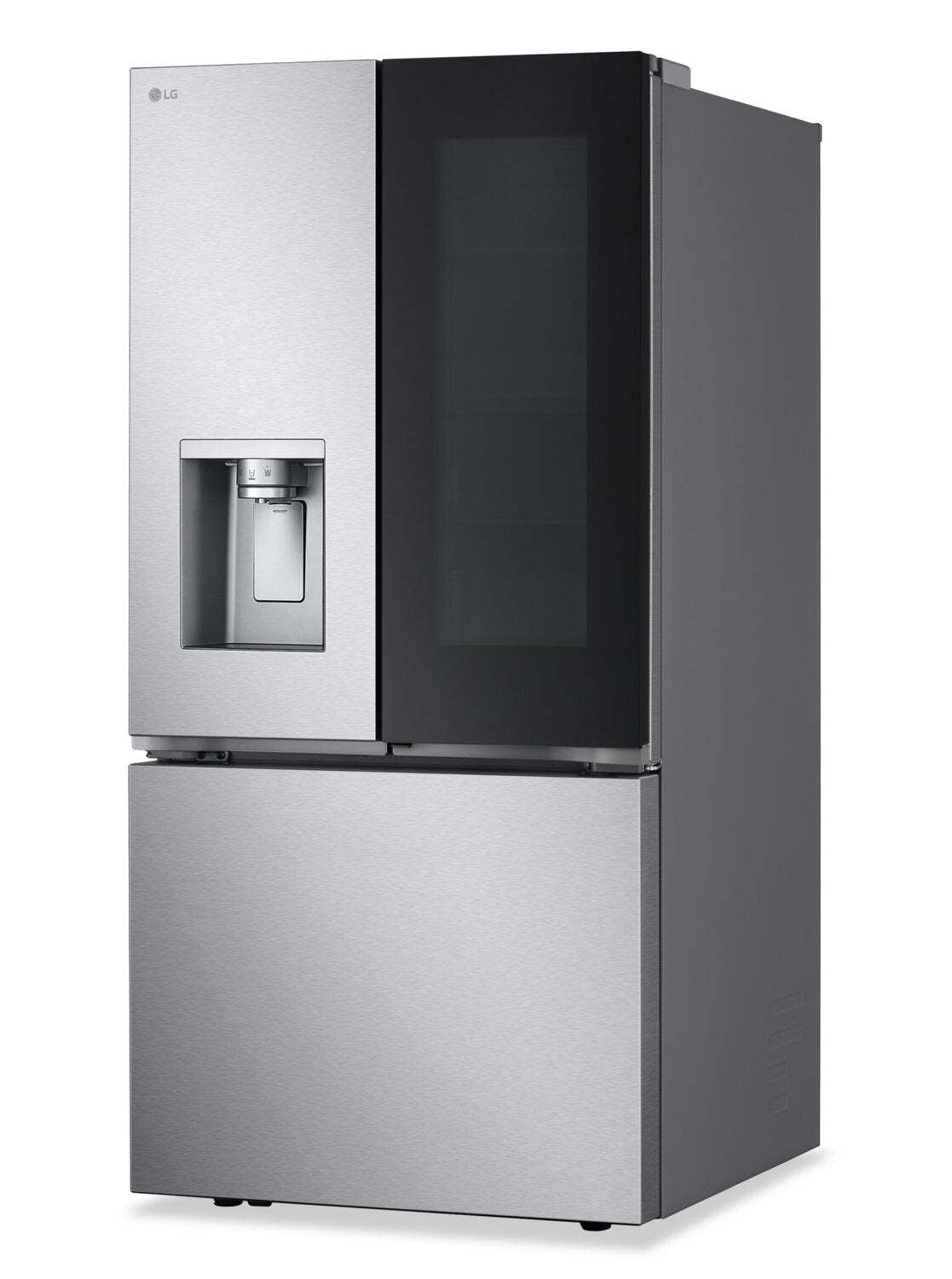 Réfrigérateur intelligent LG de 24,5 pi3 et de 33 po à portes françaises avec InstaViewMD - LF25S6560S | LG 33 24,5 Cu. Réfrigérateur intelligent à portes françaises avec InstaView® - LF25S6560S