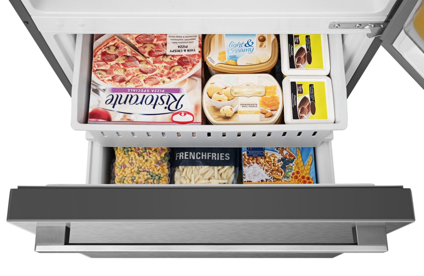 Réfrigérateur Hisense de 31 17 pi³ à congélateur inférieur - titane - RB17A2CSE | Hisense 31 17 Cu. Ft. Bottom-Mount Refrigerator - Titanium - RB17A2CSE
