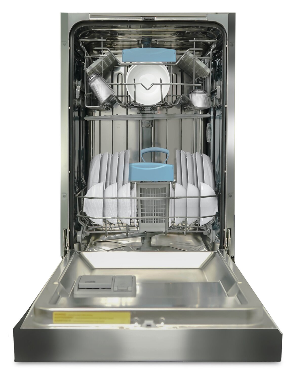 Lave-vaisselle encastrable à commande frontale Danby 18 51 dBA - Acier inoxydable - DDW18D1ESS | Lave-vaisselle encastré Danby de 18 po et de 51 dBA avec commandes à l'avant - acier inoxydable - DDW18D1ESS | DDW18D1S