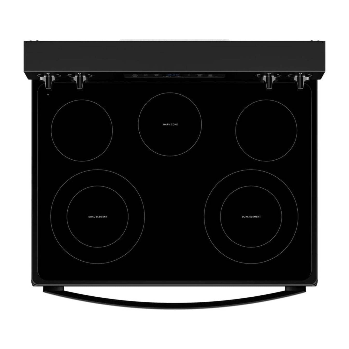 Cuisinière électrique Whirlpool de 30 po et de 5,3 pi3 avec 5 éléments - noire - YWFES3330RB | Whirlpool 30 5.3 Cu. Ft. Electric Range with 5 Elements - Black - YWFES3330RB