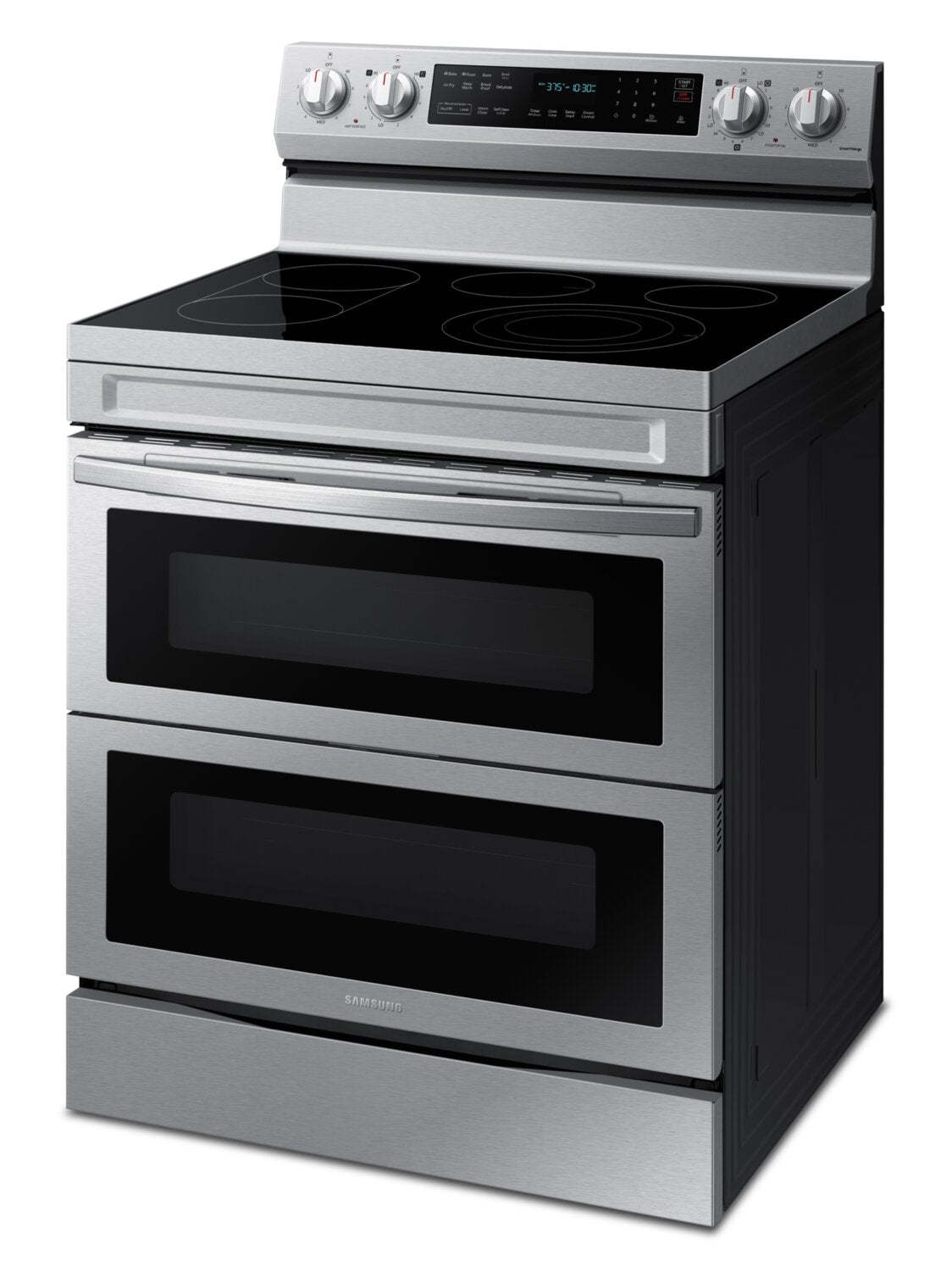 Cuisinière électrique intelligente amovible Samsung de 6,3 pi³ avec friture à air - acier inoxydable - NE63A6751SS/…
