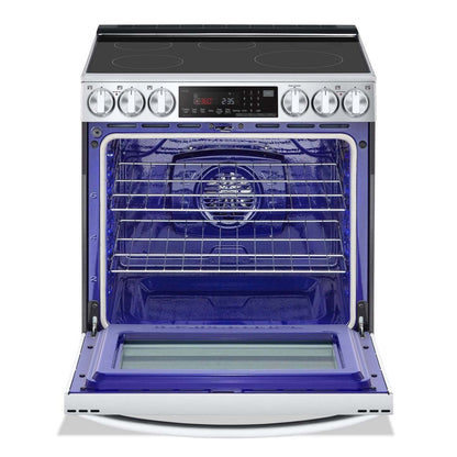 Cuisinière intelligente à induction LG de 6,3 pi³ avec hublot InstaViewMD et friture à air - acier inoxydable résistant aux traces - LSIL6…