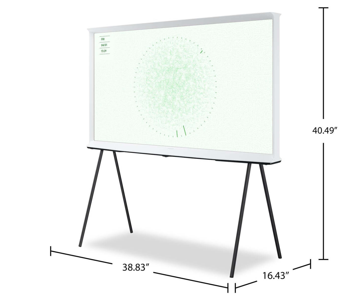 Téléviseur intelligent Samsung 43 The Serif QLED 4K Quantum HDR HGiG 60 Hz (QN43LS01DAFXZC) | Téléviseur intelligent QLED Le Serif de Samsung 4K de 43 po à 60 Hz avec Quantum HDR et HGiG (QN43LS01DAFXZC)
