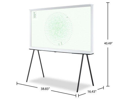 Téléviseur intelligent Samsung 43 The Serif QLED 4K Quantum HDR HGiG 60 Hz (QN43LS01DAFXZC) | Téléviseur intelligent QLED Le Serif de Samsung 4K de 43 po à 60 Hz avec Quantum HDR et HGiG (QN43LS01DAFXZC)