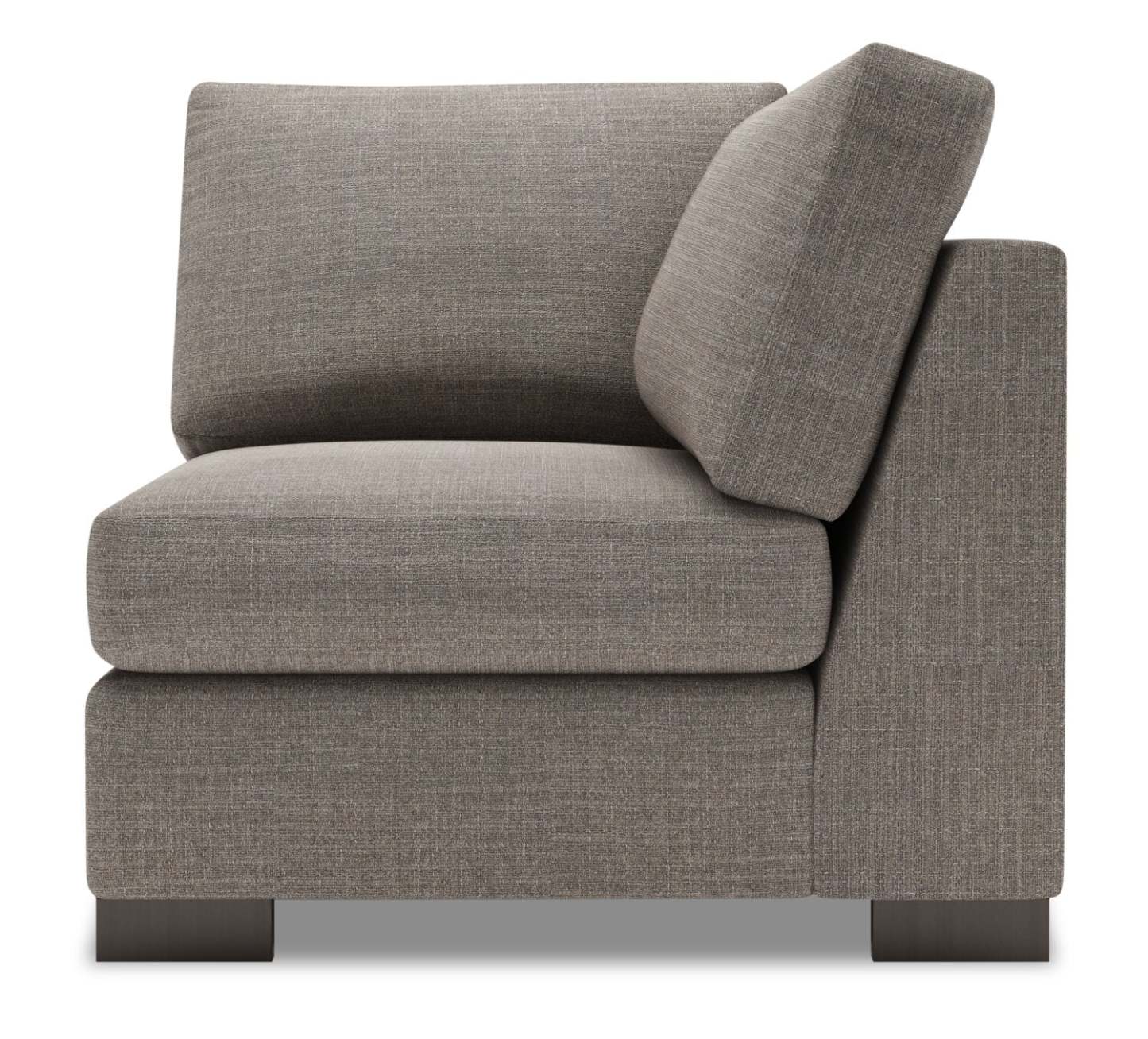 Sofa Lab Track Square Wedge - Luna Smoke | Fauteuil carré en coin Track de la collection Sofa Lab - Luna Smoke | TR882391