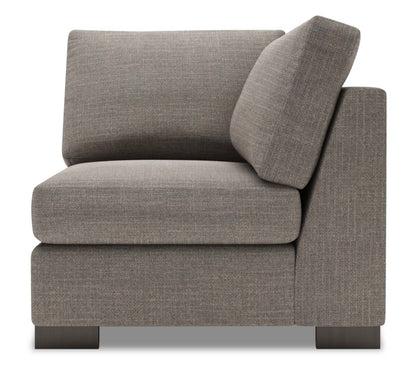 Sofa Lab Track Square Wedge - Luna Smoke | Fauteuil carré en coin Track de la collection Sofa Lab - Luna Smoke | TR882391